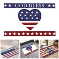 thumbnail image 3 of 16x24 Inch on July 4th Patriotic Independence Day Welcome Doormat Memorial Day Outdoor Doormats Decorative Welcome Mat Front Door Mat Indoor Entrance Spring Decor for Indoor or Outdoor Use, 3 of 5