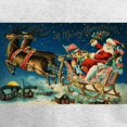 thumbnail image 3 of CafePress - Vintage Santa Sleigh Long Sleeve T Shirt - Women's Long Sleeve Graphic Casual T-Shirt, 3 of 4