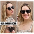 thumbnail image 2 of Gafas de sol DUCO Retro Round UV400 polarizadas para mujer y hombre, 2 of 6