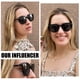 thumbnail image 2 of Gafas de sol DUCO Retro Round UV400 polarizadas para mujer y hombre, 2 of 6