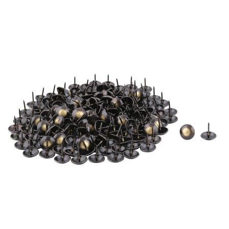 Household Metal Round Head Furniture Accessory Bed Sofa Tack Nail Pushpin 200pcs