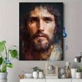 thumbnail image 4 of Jesus Christ Religious Oil Painting Canvas Art，Spiritual Home Decor, 4 of 8