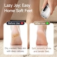 thumbnail image 3 of Rechargeable Electric Callus Remover for Feet – Waterproof Pedicure Tool with LED Display, 3 Adjustable Speeds, Stainless Steel Heads & Low Noise Motor, 3 of 5