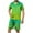 zf-Green, variant on Hvyesh Mens Plaid Short Pajama Set,Summer Pjs Sleepwear Nightwear 2 Piece Sets Lightweight Short Sleeve Button Downs Tshirt Shorts Sleepwear Set