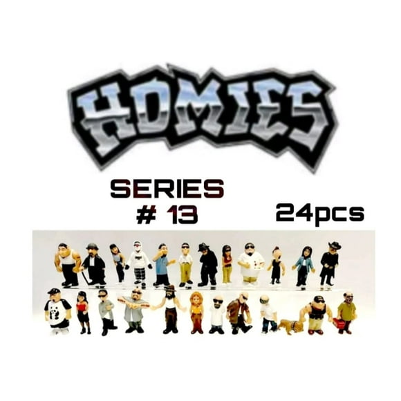 Homies Figures 1.75â?³ Series #13 Complete Set of 24 Pcs Loose Sealed Bags