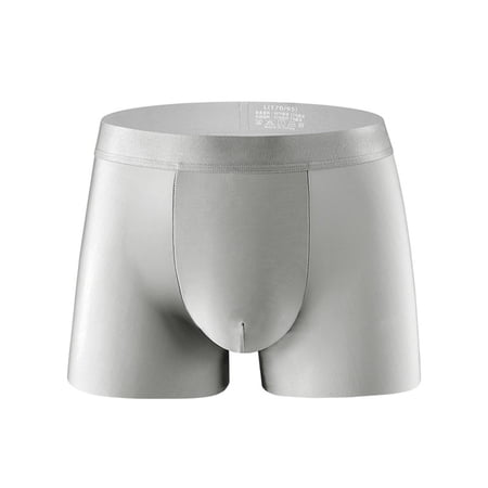 Men s Boxer Briefs Get It before Christmas Pocket Underwear Men under Shorts for Men Natural Feelings Mens Underwear Belle Tall Briefs Brief Mens for Pack Guys ’ s Grey 3XL