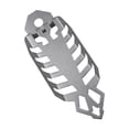 thumbnail image 2 of El amortiguador de choque de la motocicleta de la aleación de aluminio substituye la buena resistencia, plata kusrkot Cubierta del amortiguador, 2 of 8