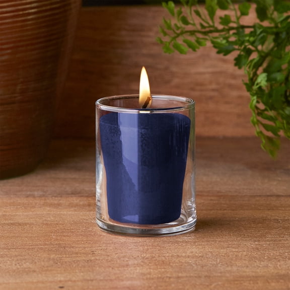 ROOT Candles Waterline Scented Votive Candles, 18-Pack – 20 Hour Burn, Proprietary Beeswax Blend, Made in Medina, Ohio
