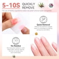 thumbnail image 3 of Saviland Jelly Nail Polish Kits with Quick Dry, Castor Oil & Vitamin E, Base-Top Coat, 3 of 8