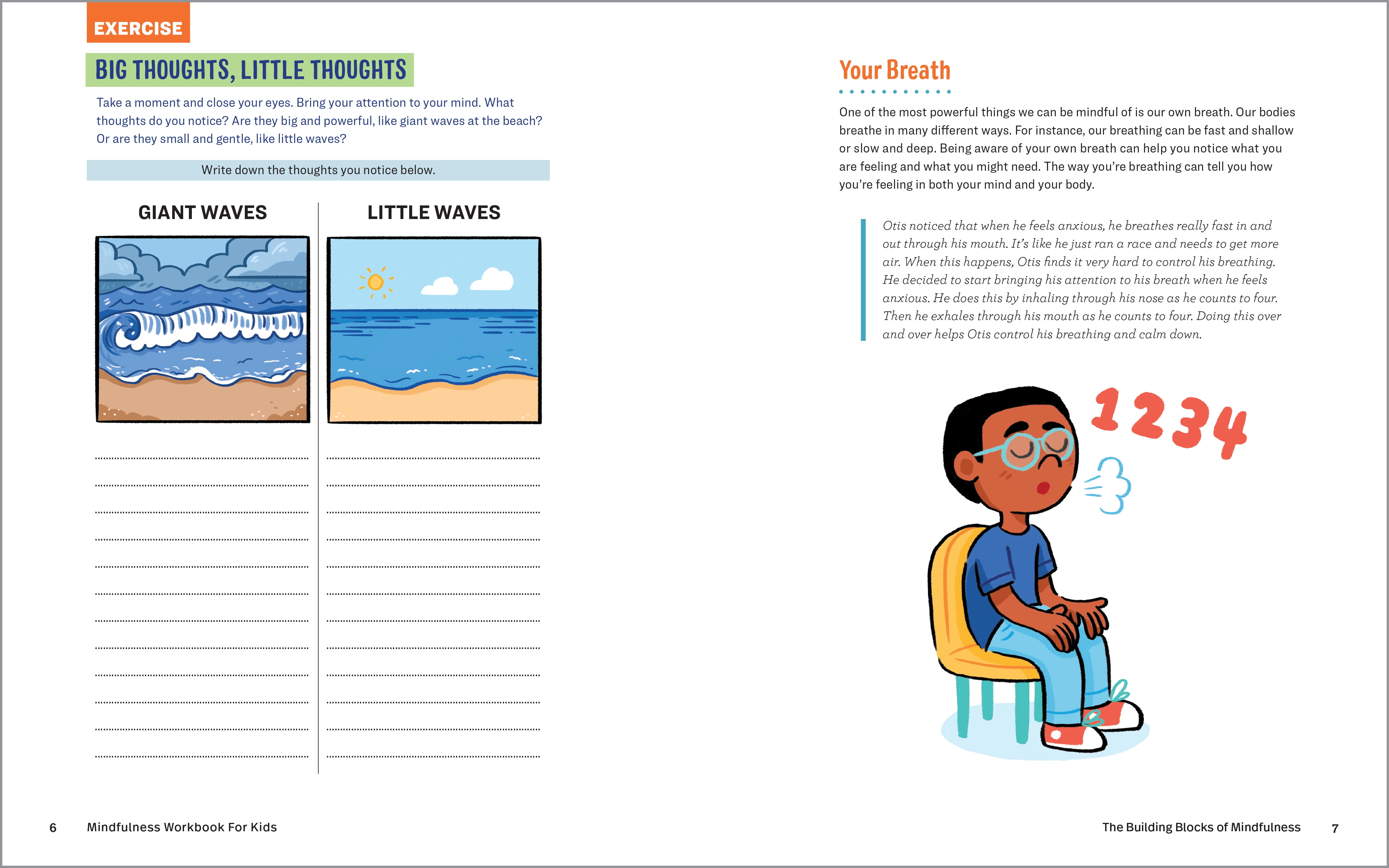 Mindfulness Workbook for Kids: 60+ Activities to Focus, Stay Calm, and Make Good Choices (Spiral Bound)