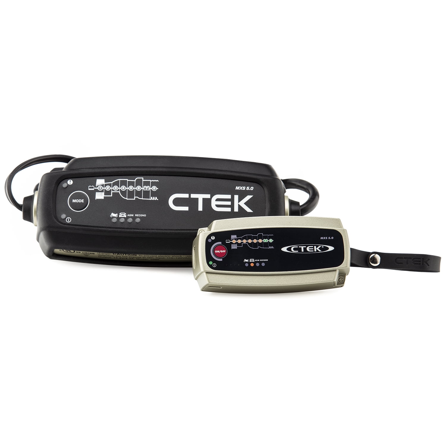 CTEK 40-359 MXS 5.0 Fully Automatic 4.3 amp Battery Charger and Care Kit 12V