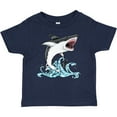 thumbnail image 3 of Inktastic Great White Shark Jumping Boys or Girls Baby T-Shirt, 3 of 5