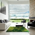 thumbnail image 7 of Ahgly Company Machine Washable Indoor Rectangle Transitional Dark Forest Green Area Rugs, 2' x 3', 7 of 7