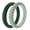Pack A: Treelined, variant on Women's Stackable Rubber Silicone Ring - Black Twist Silicone Ring Size 07