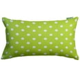 thumbnail image 2 of Majestic Home Goods Decorative Aquamarine Small Polka Dot Small Pillow, 2 of 5