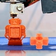 thumbnail image 2 of OULII Flexible Jaw Coupling Mat Rubber Orange Coupling 1Pack, 2 of 8