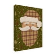 thumbnail image 2 of Christine Rotolo 'Plaid Santa' Canvas Art, 2 of 3