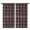 Pink and Black, variant on Blackout Kids Curtains,Maroon and Pink Checkered Pattern Children's Insulated Curtains Set Of 2,Bedroom Essentials,Toddler Room Decor 52"x84"