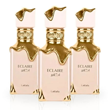 Eclaire EDP Spray 100ML (3.4 OZ) By Lattafa | Long Lasting & Enchanting Fragrance For Women. (PACK OF 3)