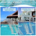 thumbnail image 5 of 2 Heads Swimming Pool Fountain, Swimming Pool Decoration Waterfall Fountain for Swimming Pool, Swimming Pool Fountains for 1.5" Swimming Pool, Outdoor, 5 of 5