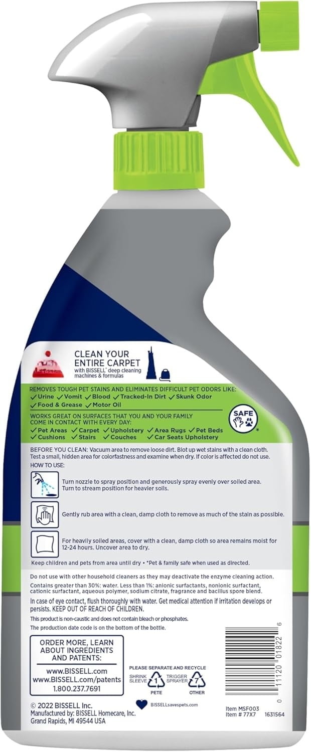 Pet Pro Stain and Odor Eliminator with Enzyme Action, 2 pack