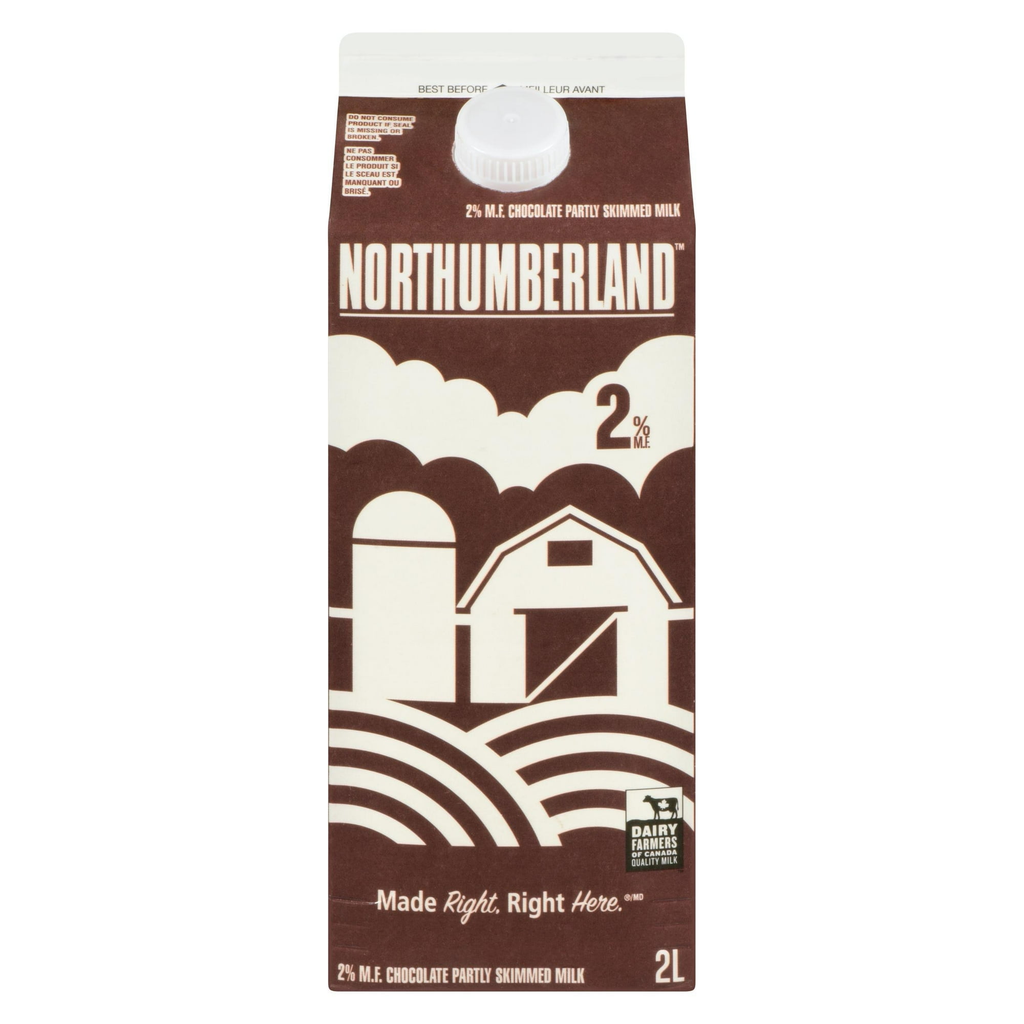 Northumberland 2% Chocolate Milk, 2 L