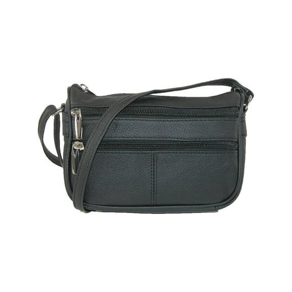 CTM Multi Pocket Adjustable Shoulder Bag Cross body (Women)