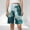 004Multicolor, variant on Women Hawaiian Beach Shorts Elastic High Waist Short Drawstring Lightweight Loose Fit Summer Casual Shorts