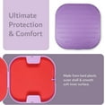 thumbnail image 4 of TUDIA Hard PC Waterproof Travel Carrying Case for Urinal Pee Cup Funnel Device - Purple, 4 of 6
