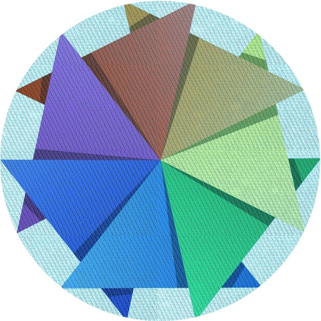 Ahgly Company Tapis Rond Lavable en Machine Intérieur Transitionnel Bleu Acier, 4 Pieds Rond