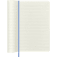 thumbnail image 4 of Moleskine Classic&nbsp; Notebook, Soft Cover, Large (5" x 8.25"), Ruled, Hydrangea Blue, 4 of 7