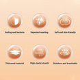 thumbnail image 3 of Toilet Seat Mat, Bathroom Soft Padded Warm Cloth Toilet Seat Mat, 3 of 5