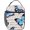 Blue Black Butterfly, variant on Blue Black Camouflage Lunch Bag for Women Men Reusable Insulated Lunch Box Portable Leakproof Thermal Lunch Tote Bags Lightweight Lunchbox with Side Pocket for Adult Office Work Picnic Hiking