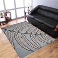thumbnail image 1 of Glitzy Rugs UBSK00735T00X03A1 3 ft. x 5 ft. Hand Tufted Floral Wool Area Rug, Light Blue, 1 of 6
