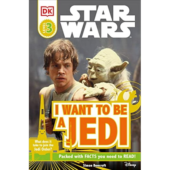 Pre-Owned DK Readers L3: Star Wars: I Want To Be A Jedi: What Does It Take to Join the Jedi Order? Level 3 Paperback Ryder Windham, Simon Beecroft