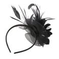 thumbnail image 4 of Diadema Fascinator BLESIY Bodas Selección de Color Negro, 4 of 8