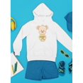 thumbnail image 3 of Cute Teddy Bear With Honey Hoodie Juniors -Image by Shutterstock,  Medium, 3 of 4