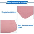 thumbnail image 2 of Unique Bargains Car Armrest Pad 12.59"x6.29" Center Console Cover Armrest Seat Box Cover Faux Leather Pink, 2 of 6