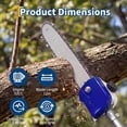 thumbnail image 3 of Kojooin 52CC Gas Powered Pole Chainsaw, Extendable Pole Saw with 12 in Guide Bar for Tree Trimming and Pruning, 3 of 8