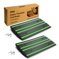 thumbnail image 1 of Juego de rampas de caucho para aceras Pyle de 2 pies con banda reflectante, 1 of 7