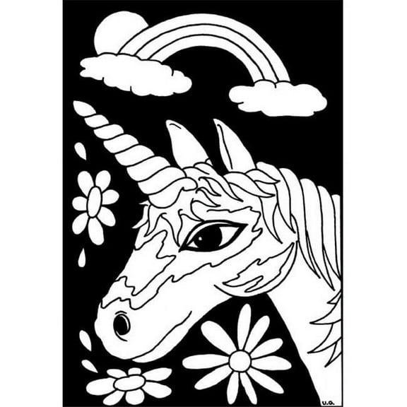 Darice Unicorn Poster