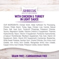 thumbnail image 5 of Wellness Healthly Indulgence Shreds Adult Wet Cat Food, Natural, Protein-Rich, Grain Free, 3 Ounce Pouch, 24 Pack, (Chicken & Turkey), 5 of 8