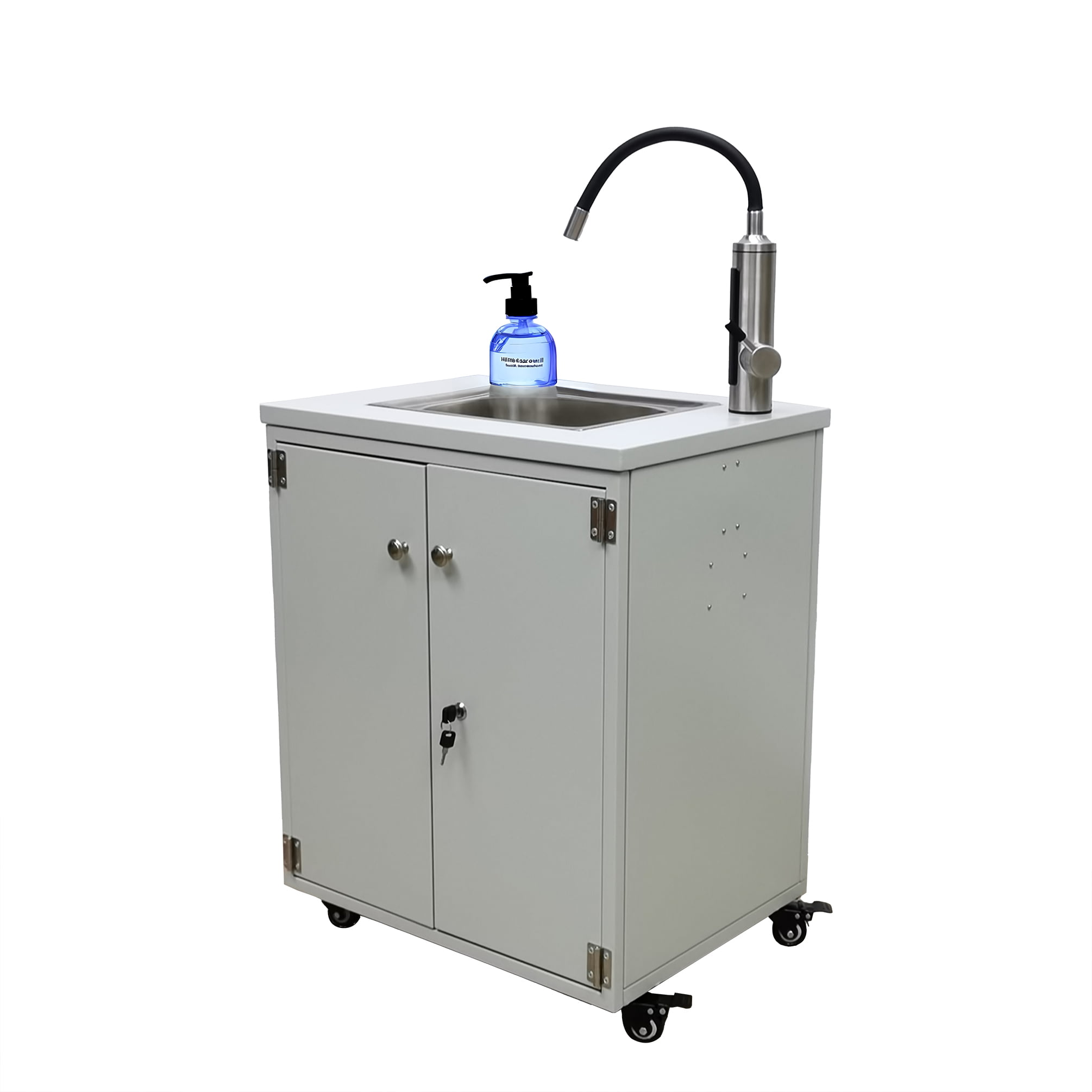 Support Télescopique De Vidange D'évier, Rangement Evier avec Porte-Serviettes, Support de Savon