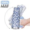 thumbnail image 6 of 40oz Daisy Tumbler with Handle Lid and Straw,Cute Floral Tumblers Gifts for Women Girls Men Adults（Light-blue）, 6 of 7