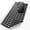 Black, variant on Black 31" x 15" Weighted Non Slip Bath Mat, Patent Pending Suction-Cup-Free Anti-Float Safety Mat for Textured Tub, Shower, Tile and Stone Surfaces
