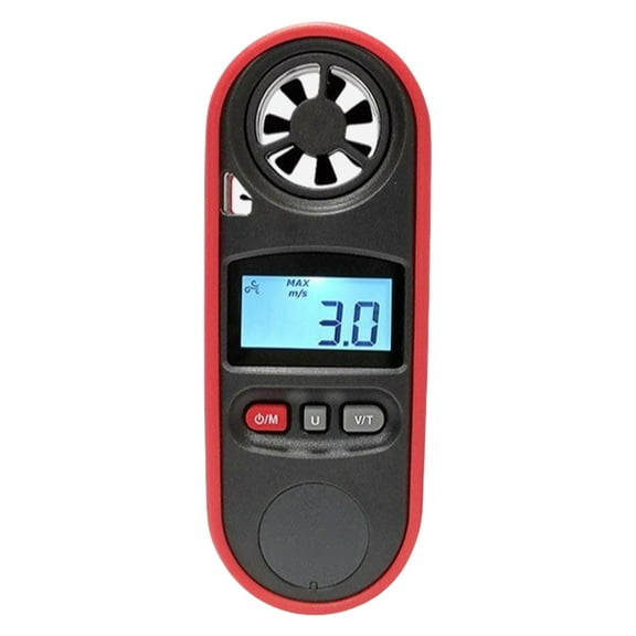 High Precisions Air Speeds Gauges Multifunction Handheld Anemometer Air Speeds Meter Upgrades for Enthusiasts & Profe