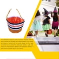 thumbnail image 2 of Naiovety Bolsa de Halloween Poliéster Gran capacidad Presente Aspecto lindo Cubos de vacaciones Decorativos Día de Todos los Bolsas con asa de Almacenamiento y organización del hogar uno Naiovety HA060897-01B, 2 of 6