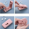 thumbnail image 5 of 1pc Mini Useful Portable Medicine Pill Holder Tablet Cutter Splitter Pill Case Storage Box Pill Tablet Pill Cutter Divider, 5 of 6