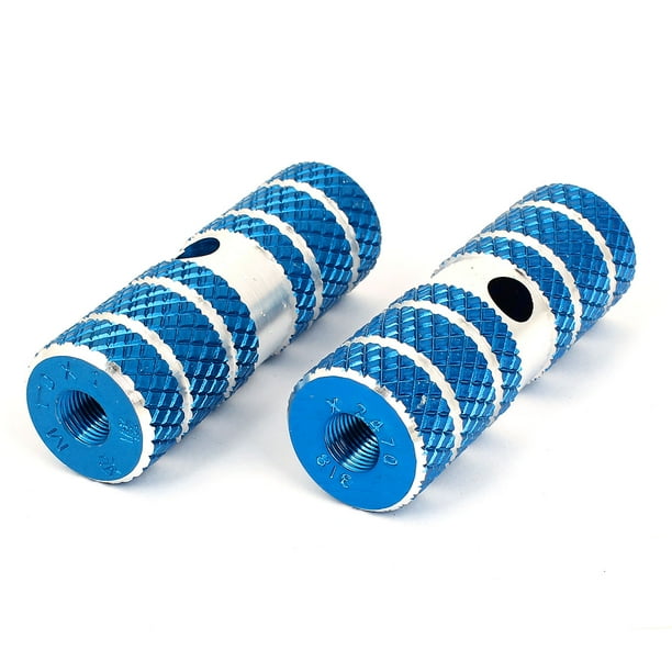 bmx pegs blue