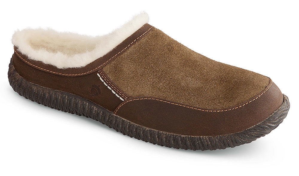 acorn rambler mule slippers